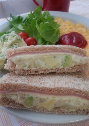 アボカドサンド-レシピのメイン写真