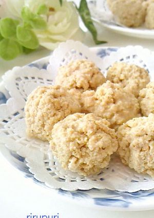 ＊ホワイトチョコクッキーボール＊-レシピのメイン写真