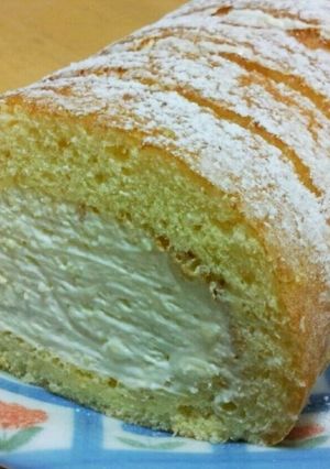 男でも簡単 ロールケーキ-レシピのメイン写真