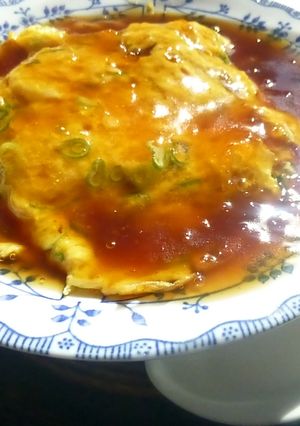 あんたっぷり♪ポン酢で簡単天津飯-レシピのメイン写真