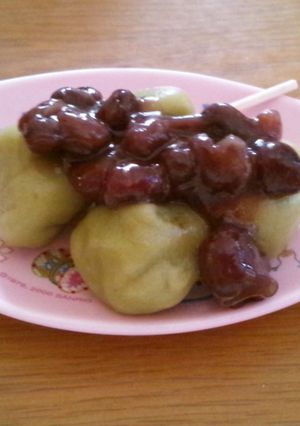 抹茶だんご-レシピのメイン写真