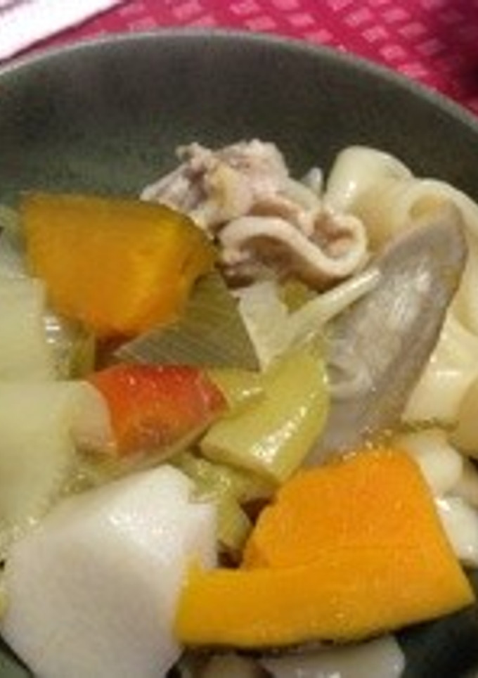 あったまる♡わが家のほうとう-レシピのメイン写真