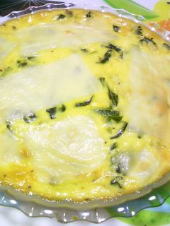 お手軽♪簡単ほうれん草のキッシュ-レシピのメイン写真