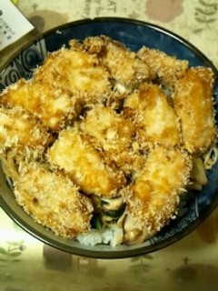 マグロ【マグロのパン粉焼き丼】-レシピのメイン写真