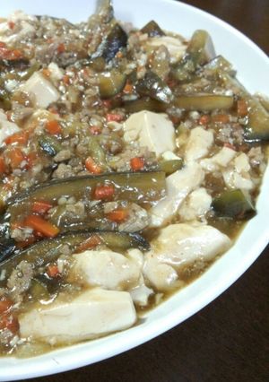 焼肉のたれで★辛くない麻婆茄子豆腐-レシピのメイン写真