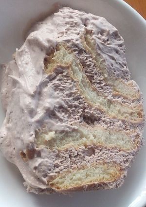 ビスケットケーキ-レシピのメイン写真