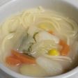 残りシチューでスープスパ☆
