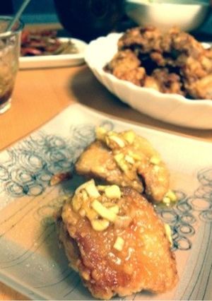 鶏の唐揚げ香味ソースがけ♪-レシピのメイン写真