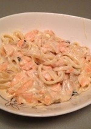 鮭のクリームチーズパスタ-レシピのメイン写真
