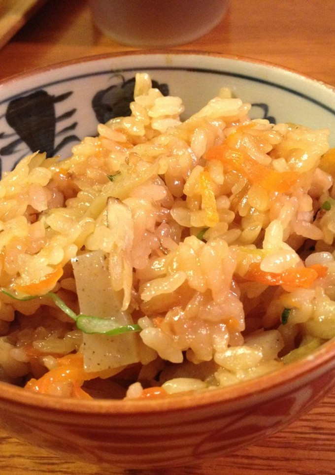 炊き込みご飯！簡単、もちもち♪-レシピのメイン写真