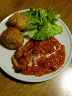 チキントマト煮こみ-レシピのメイン写真