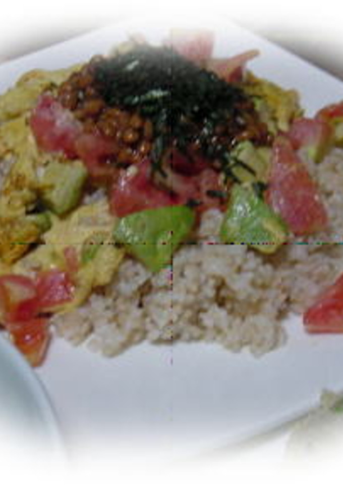 アボカドと納豆の和風オムライス-レシピのメイン写真