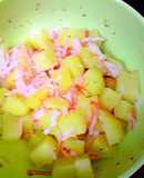 かにかま香り箱とおじゃがの煮物♪
