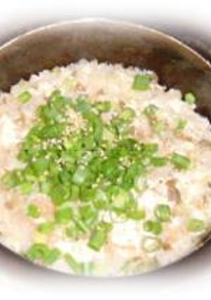 豆腐とザーサイの炊き込みご飯-レシピのメイン写真