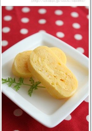 お弁当おかず☆冷めても美味しい玉子焼き！-レシピのメイン写真