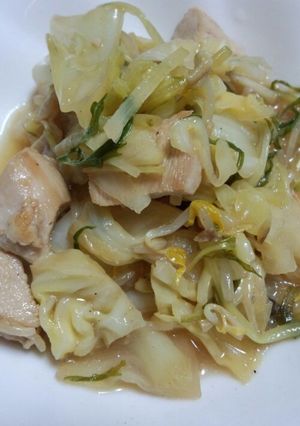 鶏と野菜のポン酢炒め-レシピのメイン写真