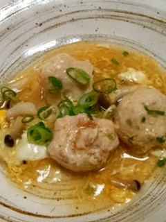 鶏つくね団子のあんかけ-レシピのメイン写真