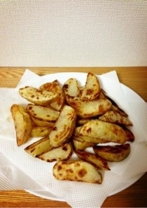 絶品☆おつまみに!揚げないフライドポテト-レシピのメイン写真