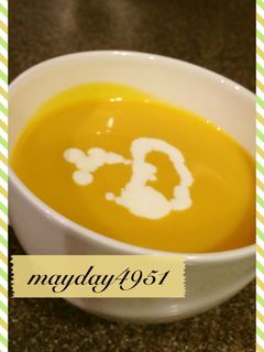 ♫やさし~い味の濃厚かぼちゃスープ♫-レシピのメイン写真