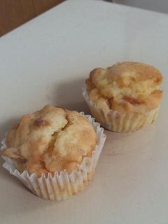 リンゴとクリームチーズのマフィン-レシピのメイン写真
