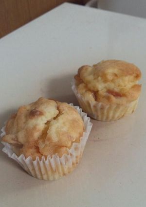 リンゴとクリームチーズのマフィン-レシピのメイン写真