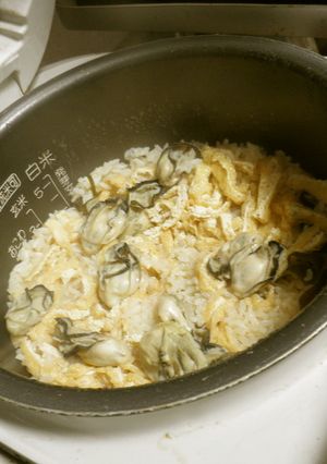 簡単　カキご飯-レシピのメイン写真