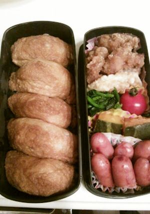 パパのお弁当(唐揚げ)-レシピのメイン写真