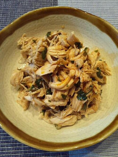 常備菜にもつまみにも!ササミのネギ醤油-レシピのメイン写真
