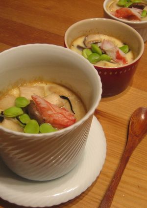 香り箱の❤美味しい蟹風茶碗蒸し-レシピのメイン写真