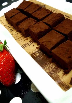 絶品♡2層の生チョコ♡-レシピのメイン写真