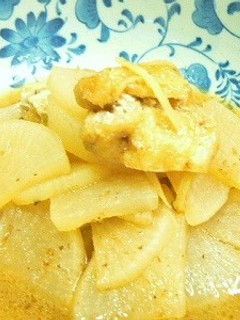 大根と揚げの生姜煮★ヘルシー薄味仕上げ-レシピのメイン写真