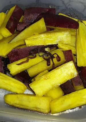 バター好きのサツマイモ塩昆布-レシピのメイン写真