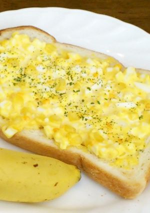 たまごパン　朝食を食べよう！！-レシピのメイン写真