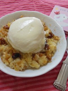 簡単!アップルクランブルケーキ-レシピのメイン写真