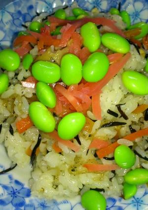 残ったひじき煮付けで美味しい♪混ぜごはん-レシピのメイン写真