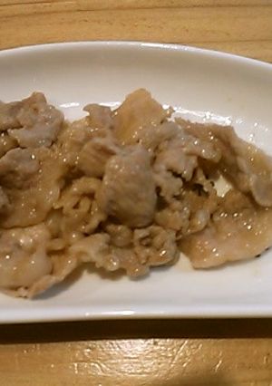 食事療法！！豚肉の生姜焼き-レシピのメイン写真