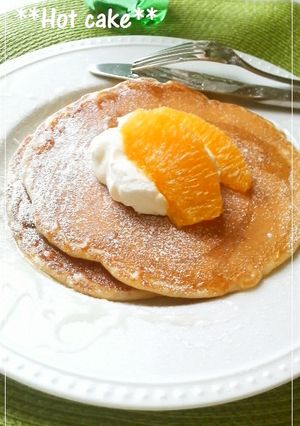 ◇昔ながらのホットケーキ◇-レシピのメイン写真
