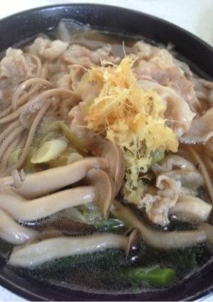 風邪に効く！あったまる煮込みそば-レシピのメイン写真
