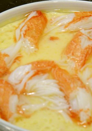 ちょっと贅沢カニの中華茶碗蒸し-レシピのメイン写真