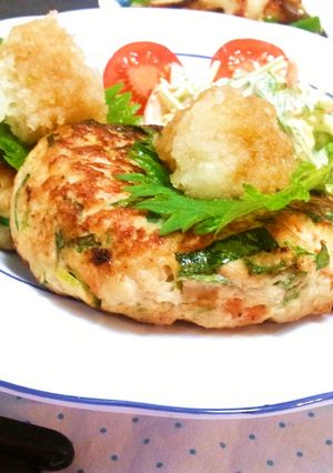 野菜たっぷりの豆腐ハンバーグ-レシピのメイン写真