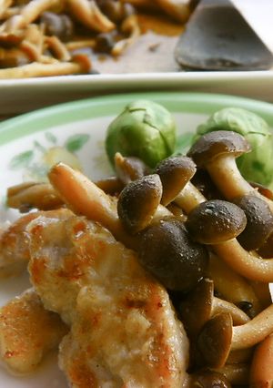 シメジのジェノベーゼ&バター醤油ソテー❤-レシピのメイン写真