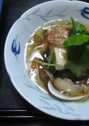 簡単アツアツあんかけ豆腐-レシピのメイン写真