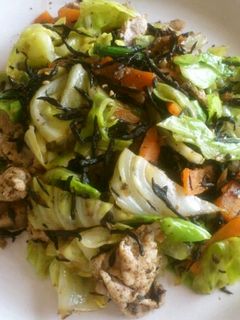 お惣菜アレンジ☆ひじき煮の肉野菜炒め-レシピのメイン写真