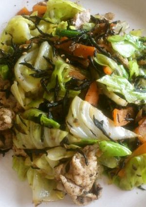 お惣菜アレンジ☆ひじき煮の肉野菜炒め-レシピのメイン写真