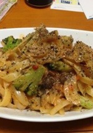 フイットチーネおつまみパスタ-レシピのメイン写真