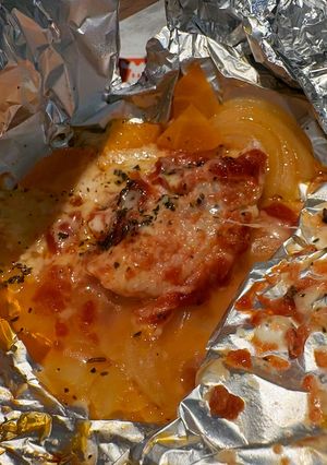タラのホイル焼き（ピザ風）-レシピのメイン写真