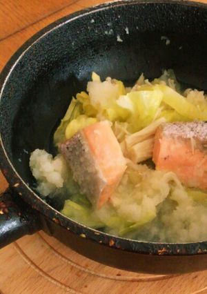 ヘルシーで簡単なみぞれ鍋-レシピのメイン写真