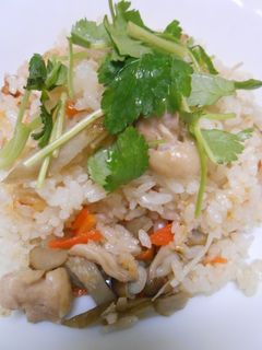 ごぼうと人参と鶏肉の炊き込みご飯-レシピのメイン写真