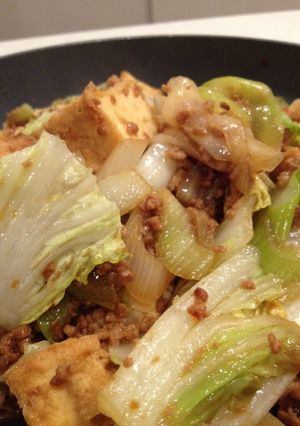 白菜のマーボー豆腐-レシピのメイン写真