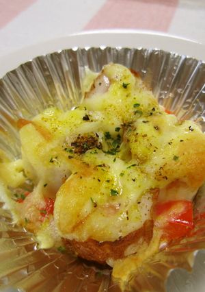 お弁当に~ちくわとパプリカチーズ焼き~-レシピのメイン写真
